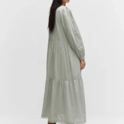 Robe Longue Détail Dentelle 9 Robe Longue Détail Dentelle -Promos Chaudine Magasin 57053810 41 R