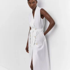 Robe Cache-cœur Boutons -Promos Chaudine Magasin 57053811 01 D2