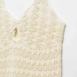 Robe Longue Crochet -Promos Chaudine Magasin 57053815 05 D8