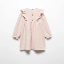 Robe Plumetis Volants 8 Robe Plumetis Volants -Promos Chaudine Magasin 57054418 80 R