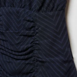 Robe Asymétrique Drapée -Promos Chaudine Magasin 57054768 69 D8