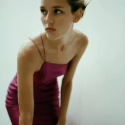 Robe Asymétrique Franges -Promos Chaudine Magasin 57054784 65 D6