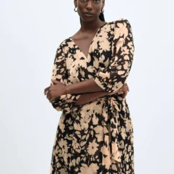 Robe Fluide à Imprimé Floral -Promos Chaudine Magasin 57055981 08 D5