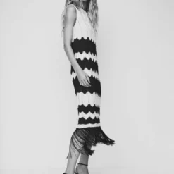 Robe Base Frangée 12 Robe Base Frangée -Promos Chaudine Magasin 57056308 05 D2