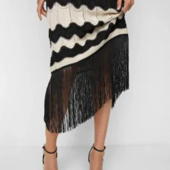 Robe Base Frangée 13 Robe Base Frangée -Promos Chaudine Magasin 57056308 05 D6