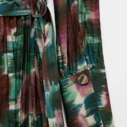 Robe Cache-cœur Plissée -Promos Chaudine Magasin 57058278 43 D8