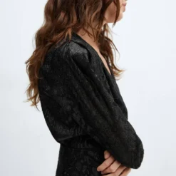 Robe Jacquard Lurex 14 Robe Jacquard Lurex -Promos Chaudine Magasin 57059109 99 D2