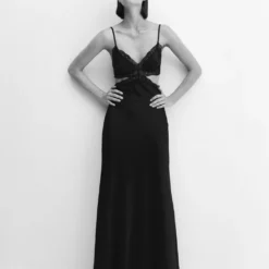 Robe Détails Dentelle -Promos Chaudine Magasin 57059110 99 D2