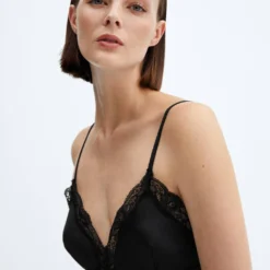 Robe Détails Dentelle -Promos Chaudine Magasin 57059110 99 D6