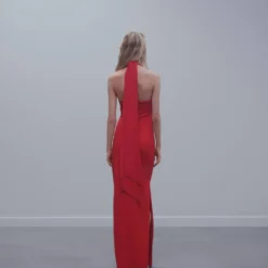 Robe Maxifleurs Fendue -Promos Chaudine Magasin 57061178 70 R