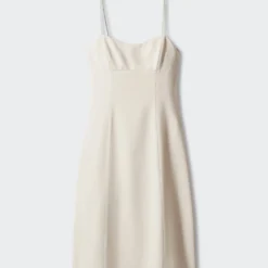 Robe Midi Décolletée -Promos Chaudine Magasin 57062001 05 B