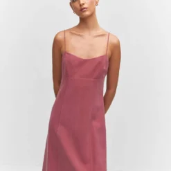 Robe Midi Décolletée -Promos Chaudine Magasin 57062001 85