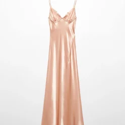 Robe Style Lingerie Satinée -Promos Chaudine Magasin 57063818 80 B