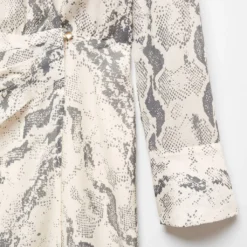 Robe Lyocell En Imprimé Serpent -Promos Chaudine Magasin 57063819 02 D8