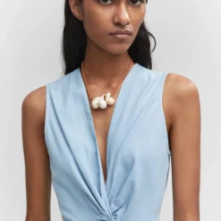 Robe Midi Nœud -Promos Chaudine Magasin 57064010 TC D1