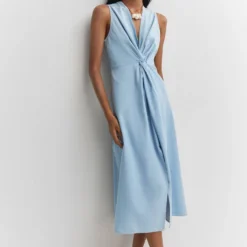 Robe Midi Nœud -Promos Chaudine Magasin 57064010 TC D2