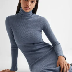 Robe Maille Côtelée -Promos Chaudine Magasin 57064023 52 D2