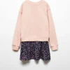 Robe Sweat-shirt Jupe Imprimée