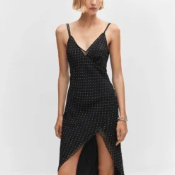 Robe Imprimée Bas Asymétrique