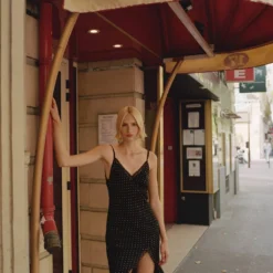 Robe Imprimée Bas Asymétrique -Promos Chaudine Magasin 57064431 99 D7