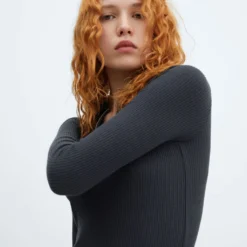 Robe Décolleté Zippé -Promos Chaudine Magasin 57065811 95 D4