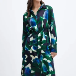 Robe Chemisier Imprimée