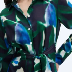 Robe Chemisier Imprimée -Promos Chaudine Magasin 57065812 43 D6