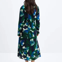 Robe Chemisier Imprimée -Promos Chaudine Magasin 57065812 43 R