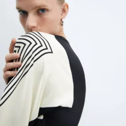 Robe Cache-cœur Imprimée -Promos Chaudine Magasin 57065964 05 D1