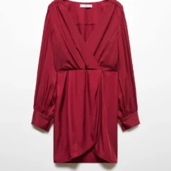 Robe Courte Manches Bouffantes -Promos Chaudine Magasin 57065980 78 B