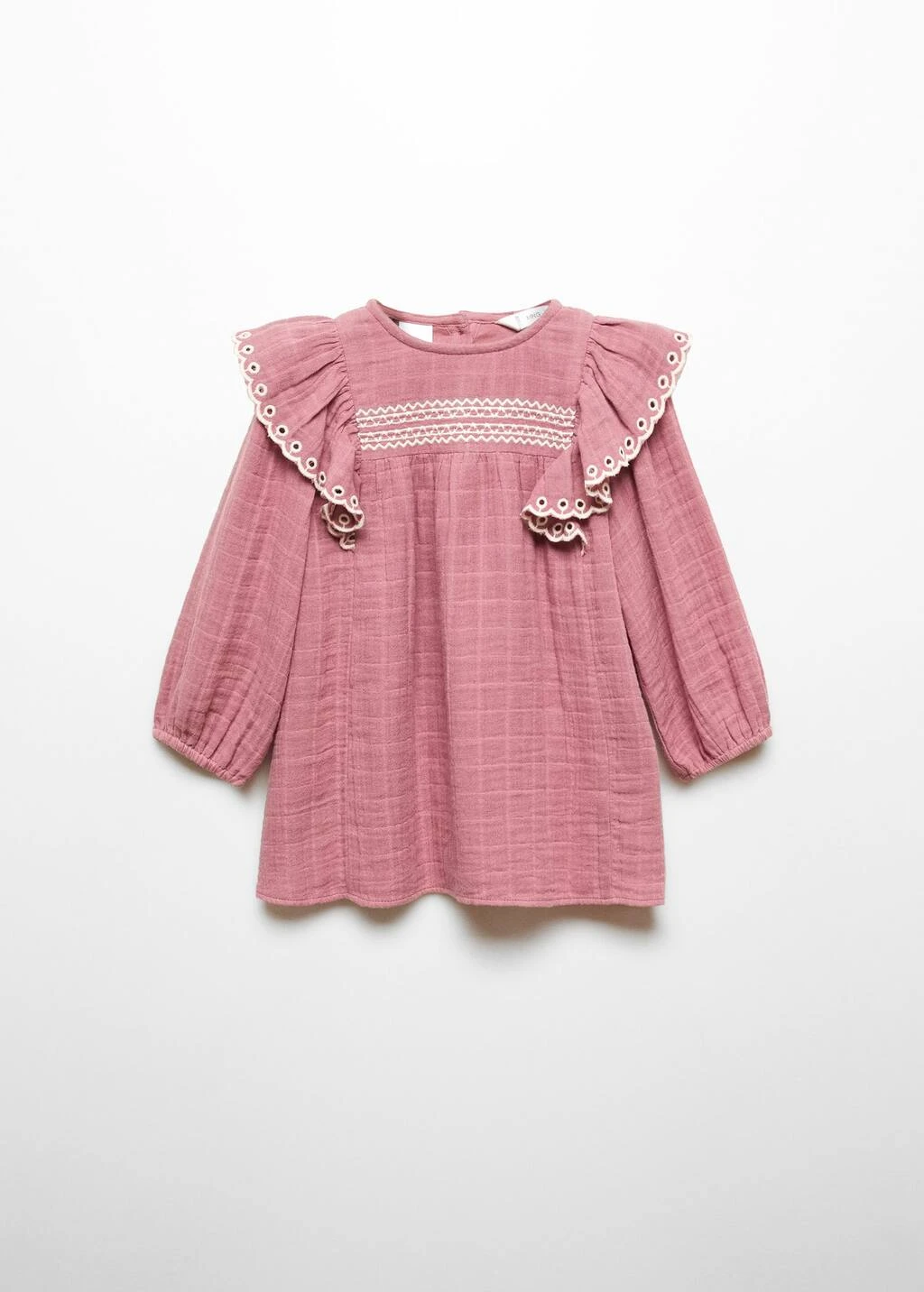 Robe Brodée Volants 4 Robe Brodée Volants – Image 4