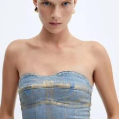 Robe En Jean Foil -Promos Chaudine Magasin 57067126 OR D1