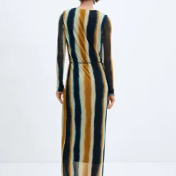 Robe Maille Filet Tie And Dye -Promos Chaudine Magasin 57069117 20 R