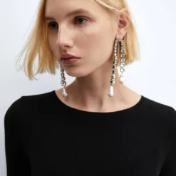 Robe Ouvertures Détail Métallique -Promos Chaudine Magasin 57069121 99 D1