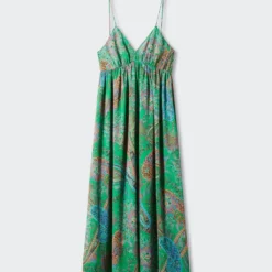 Robe Imprimée Dos Nu -Promos Chaudine Magasin 57071114 43 B