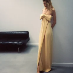 Robe Cache-cœur Col Nœud -Promos Chaudine Magasin 57071173 11 D6