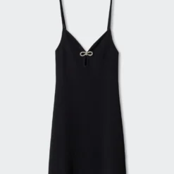 Robe Maille Détail Strass -Promos Chaudine Magasin 57072516 99 B