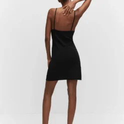 Robe Maille Détail Strass -Promos Chaudine Magasin 57072516 99 R