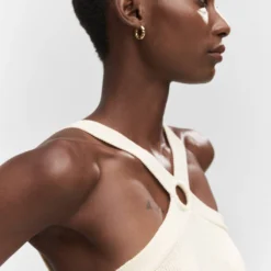 Robe Maille Détail Anneau -Promos Chaudine Magasin 57072890 05 D1