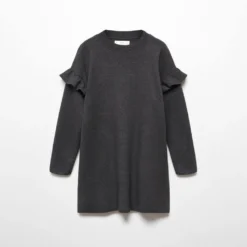 Robe Maille Volant -Promos Chaudine Magasin 57073264 95 B