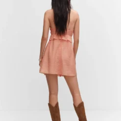 Robe Volants Lyocell -Promos Chaudine Magasin 57073819 25 R