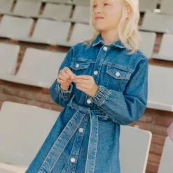 Robe Denim Ceinture