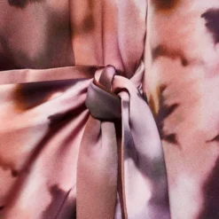 Robe Croisée En Imprimé Fleuri -Promos Chaudine Magasin 57075812 85 D8