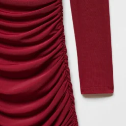 Robe Corps Drapé -Promos Chaudine Magasin 57077124 78 D8