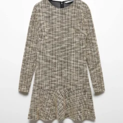 Robe Tweed Chinée 13 Robe Tweed Chinée -Promos Chaudine Magasin 57077731 08 B