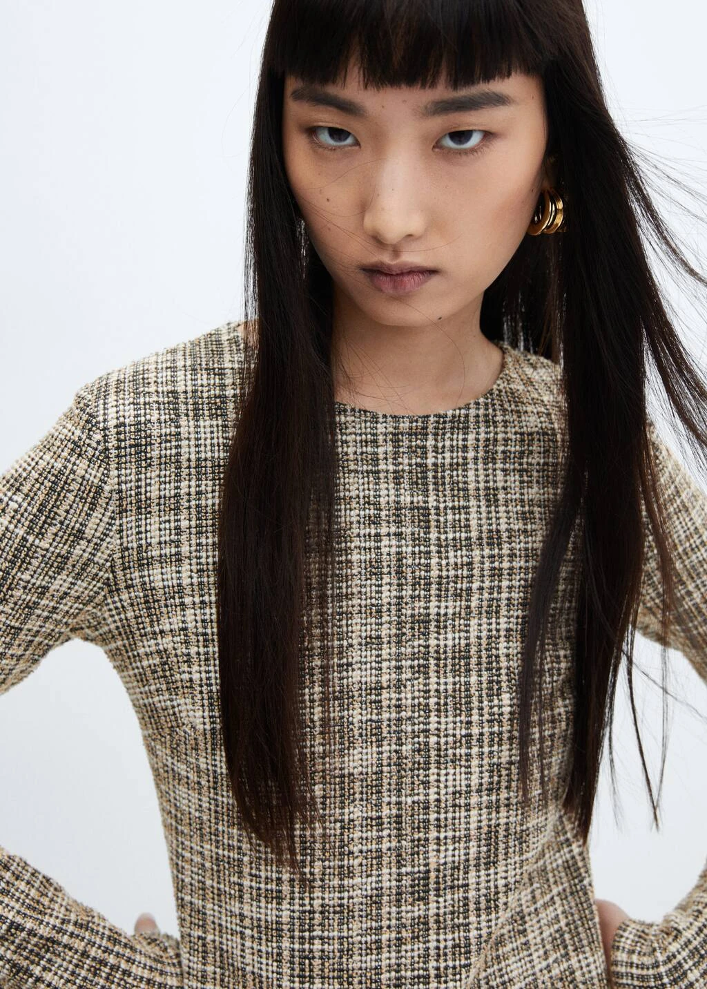 Robe Tweed Chinée 4 Robe Tweed Chinée – Image 4