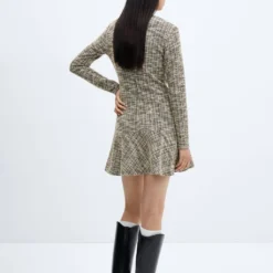 Robe Tweed Chinée 9 Robe Tweed Chinée -Promos Chaudine Magasin 57077731 08 R