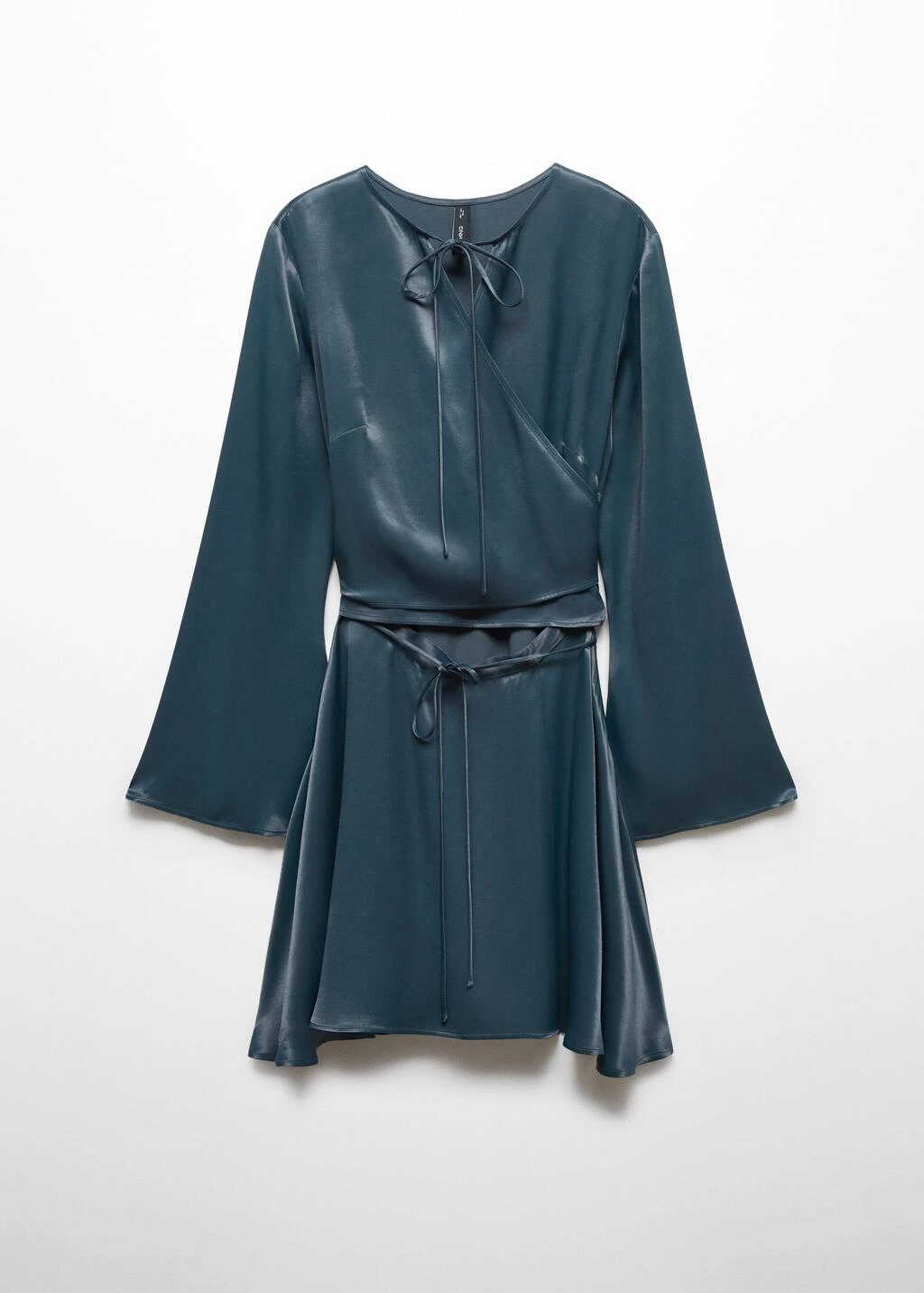 Robe Cache-cœur Satinée 7 Robe Cache-cœur Satinée – Image 7