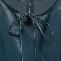 Robe Cache-cœur Satinée 12 Robe Cache-cœur Satinée -Promos Chaudine Magasin 57078276 59 D8