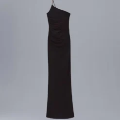 Robe Asymétrique Ornement Métallique 17 Robe Asymétrique Ornement Métallique -Promos Chaudine Magasin 57081167 99 B